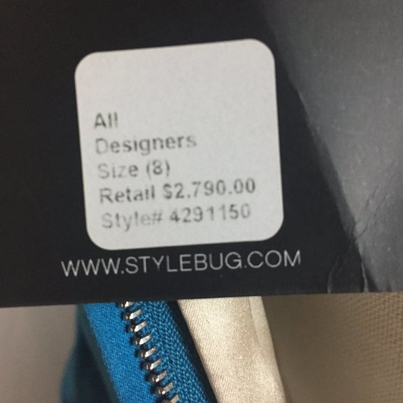 NWT Marios Schwab Satin Ruffle Rodin Dress - Picture 7 of 8